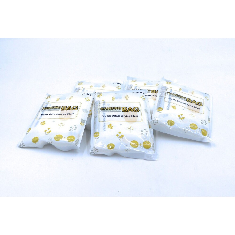 Vacplus 5-Pack Moisture Absorbtion Hanging Bag